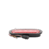 Plafón Ovalado de 7.5" Para Camiones de Transporte, 18 LED Ultra Brillantes, Color Rojo/Claro/Ambar