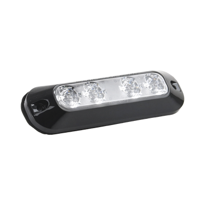Luz perimetral, 4 LEDs Ultra Brillantes, color Rojo / Azul