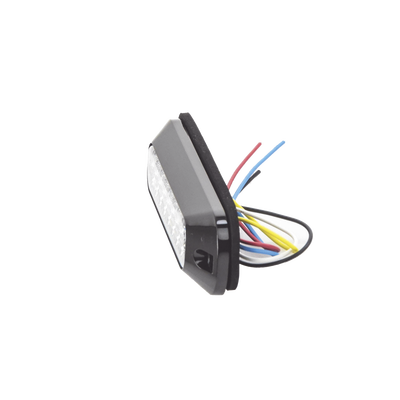 Luz Auxiliar Serie X3744, 8 LEDs Ultra Brillantes, color rojo claro. Luz Auxiliar Serie X3744, 8 LEDs Ultra Brillantes, color rojo claro.