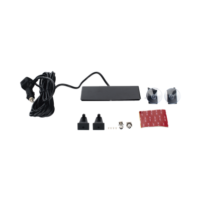 Luz de Visera, Dual color, Azul/Claro con enchufe para automóvil