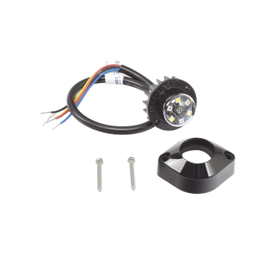 Lampara Oculta de 6 LED Color Rojo/Claro Serie ED9015 Lampara Oculta de 6 LED Color Rojo/Claro Serie ED9015