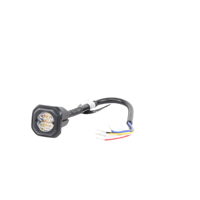 Lampara Oculta de LED de bajo perfil color ambar claro Lampara Oculta de LED de bajo perfil color ambar claro