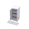 Gabinete de Seguridad de Lámina Galvanizada para Almacenamiento de Baterías (Hasta 6 baterías PL110D12).