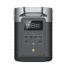 Estación de Energía Portátil Delta 2 1024Wh Litio LFP / 6 AC 1800 W (Max. 2200W) / 2 USB-C 100W / Capacidad para Aumentar Respaldo / Cargador de Coche 10A a 12.6V / Conectividad WiFi y Bluetooth (App) / Carga Solar 500W Max.