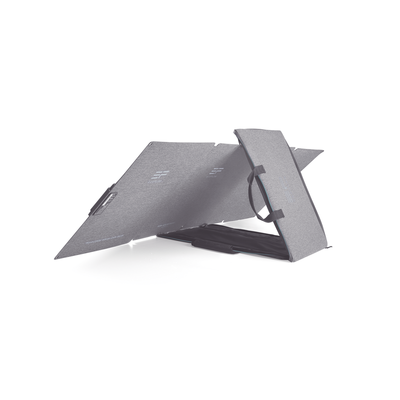 Módulo Solar Portátil y Flexible de 100W Recomendado para Estaciones Portátiles EFD330, EFD350 ó EFD500 / Ajuste de Ángulo / Carga Eficiente / Incluye Cable XT60 a MC4 Módulo Solar Portátil y Flexible de 100W Recomendado para Estaciones Portátiles EFD330, EFD350 ó EFD500 / Ajuste de Ángulo / Carga Eficiente / Incluye Cable XT60 a MC4