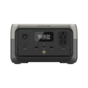 EcoFlow River 2 | Estación de Energía Portátil 256Wh Litio LFP / 2 AC 300 W (Max. 600W) / 1 USB-C 60W / 2 USB -A 12W / Cargador de Coche 8A a 12 o 24V / Conectividad WiFi y Bluetooth (App) / Carga Solar 110W Max. EcoFlow River 2 | Estación de Energía Portátil 256Wh Litio LFP / 2 AC 300 W (Max. 600W) / 1 USB-C 60W / 2 USB -A 12W / Cargador de Coche 8A a 12 o 24V / Conectividad WiFi y Bluetooth (App) / Carga Solar 110W Max.