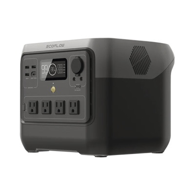 EcoFlow River 2 Pro | Estación de Energía Portátil 768Wh Litio LFP / 4 AC 800W (Max. 1600W) / 1 USB-C 100W / 3 USB -A 12W / Cargador de Coche 10A, 126W Max. / Conectividad WiFi y Bluetooth (App) / Carga Solar 220W Max. EcoFlow River 2 Pro | Estación de Energía Portátil 768Wh Litio LFP / 4 AC 800W (Max. 1600W) / 1 USB-C 100W / 3 USB -A 12W / Cargador de Coche 10A, 126W Max. / Conectividad WiFi y Bluetooth (App) / Carga Solar 220W Max.