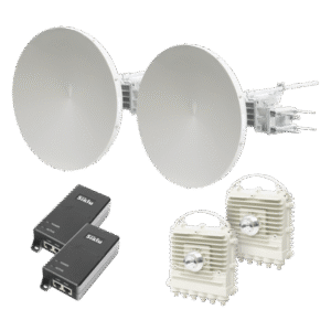 Enlace a la velocidad de la fibra, Banda Libre en México, Sin Interferencia, 1 Gbps Reales Full Duplex, 5 km