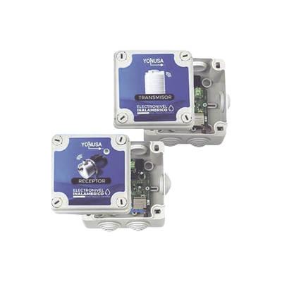 KIT Transmisor / Receptor Electronivel / 1 KM Linea de Vista / Para tinaco y cisterna KIT Transmisor / Receptor Electronivel / 1 KM Linea de Vista / Para tinaco y cisterna