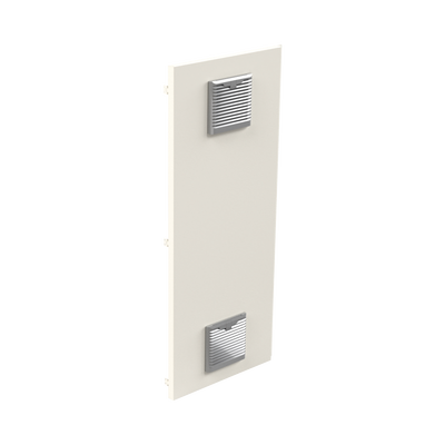 Gabinete Acero Galv. para 3 Bat. PL110D12. Puerta Ventilada. Acc. de piso o poste No incluidos (400 x 1060 x 300mm). Gabinete Acero Galv. para 3 Bat. PL110D12. Puerta Ventilada. Acc. de piso o poste No incluidos (400 x 1060 x 300mm).