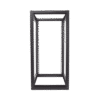 Rack Estándar 19" de 4 Postes, Acero, 24 Unidades, Profundidad Ajustable.