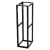 Rack Estándar 19" de 4 Postes, Acero, 45 Unidades, Profundidad Ajustable. Rack Estándar 19" de 4 Postes, Acero, 45 Unidades, Profundidad Ajustable.