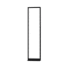 Rack de 2 Postes (Doble Perforación), Estándar 19", 45 Unidades, Fabricado en Acero, Base "L" para Anclar a Piso.