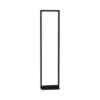 Rack de 2 Postes (Doble Perforación), Estándar 19", 45 Unidades, Fabricado en Acero, Base "L" para Anclar a Piso.