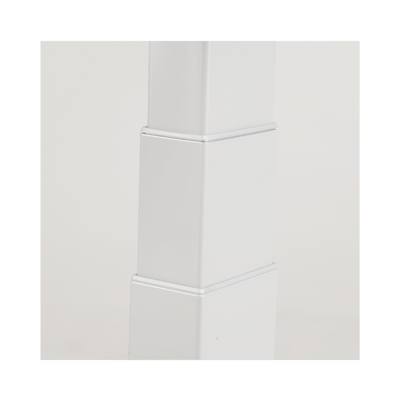Base de Escritorio Motorizado Profesional / Altura Ajustable 60-125cm / Estructura Estable / Funcionamiento Suave / 3 Preset de Posiciones / Color Blanco / Soporta hasta 100Kg de carga