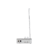 Sistema de Intercomunicación | Ideal para Ventanillas | Audio de voz de dos vías | 12V/1A 2W | Micrófono Interior + Micrófono Exterior