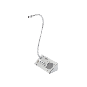 Sistema de Intercomunicación | Ideal para Ventanillas | Audio de voz de dos vías | 12V/1A 2W | Micrófono Interior + Micrófono Exterior