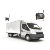Sistema Profesional Inalámbrico de Cámara de Reversa Infrarroja y Monitor Touch de 7" para Vehículos de Trabajo y Montacargas Sistema Profesional Inalámbrico de Cámara de Reversa Infrarroja y Monitor Touch de 7" para Vehículos de Trabajo y Montacargas