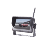 Sistema Profesional Inalámbrico de Cámara de Reversa Infrarroja y Monitor Touch de 7" para Vehículos de Trabajo y Montacargas Sistema Profesional Inalámbrico de Cámara de Reversa Infrarroja y Monitor Touch de 7" para Vehículos de Trabajo y Montacargas