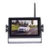 Sistema Profesional Inalámbrico de Cámara de Reversa Infrarroja y Monitor Touch de 7" para Vehículos de Trabajo y Montacargas Sistema Profesional Inalámbrico de Cámara de Reversa Infrarroja y Monitor Touch de 7" para Vehículos de Trabajo y Montacargas