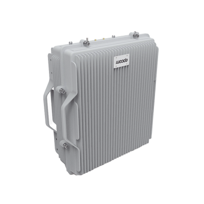 (HASTA 4 KILÓMETROS) Amplificador de Señal Celular 4G de ALTA POTENCIA: Especial para Crear una Zona Celular en Áreas Rurales o Comunidades Alejadas. 95 dB de Ganancia, 20 Watts de Potencia, 1700/2100 MHz.