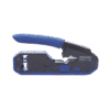 Pinza SLIM para Corte y Terminado de Plugs RJ45/RJ11, Acero al Carbón y Mango Ergonómico.