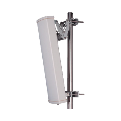 Antena sectorial para 2G, 3G, 4G y 5G de telefonía celular / 15 dBi / Multi Banda / Rango de Frecuencia (698-960 / 1710-2700 MHz). Antena sectorial para 2G, 3G, 4G y 5G de telefonía celular / 15 dBi / Multi Banda / Rango de Frecuencia (698-960 / 1710-2700 MHz).
