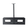 Montaje de Techo Universal Doble para Monitores de 32 a 65" / Soporta hasta 60 kg x pantalla / Vesa 600 x 400/ Acero / Montaje Telescopico de 50 cm hasta 90 cm