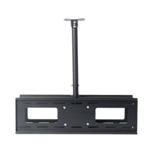 Montaje de Techo Universal Doble para Monitores de 32 a 65" / Soporta hasta 60 kg x pantalla / Vesa 600 x 400/ Acero / Montaje Telescopico de 50 cm hasta 90 cm