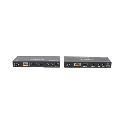 Kit Extensor HDMI | 4K2K@60HZ | HDR 4:4:4 | HDBaseT | 120/150m | Salida de Audio | HDCP 2.2 | IR Bidireccional