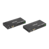 Kit Extensor HDMI | HDBaseT | 70m en 4K@60Hz | Cat5e/6 | Gestión Avanzada EDID | Soporta ARC | Control IR Bidireccional | RS232 | PoC