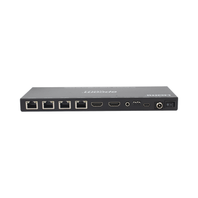 Splitter HDMI 1x4 | Extensor HDMI | 4K@30Hz 40m | 1080p@60Hz 70m | Función PoC | 4:4:4