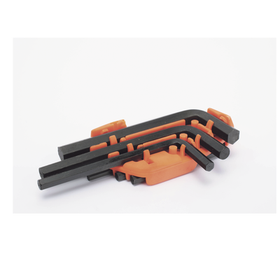 Juego de 10 Llaves Hexagonales (Allen) Milimétricas con Portallaves Plástico. Juego de 10 Llaves Hexagonales (Allen) Milimétricas con Portallaves Plástico.