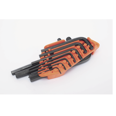 Juego de 10 Llaves Hexagonales (Allen) Milimétricas con Portallaves Plástico. Juego de 10 Llaves Hexagonales (Allen) Milimétricas con Portallaves Plástico.