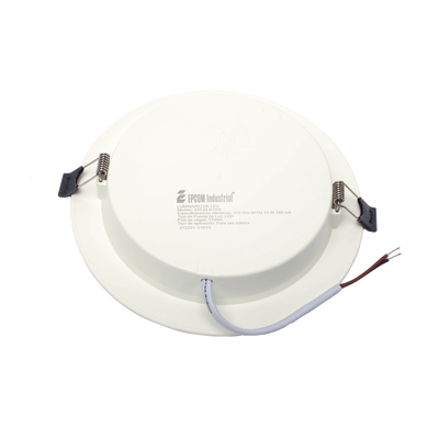 Spot Redondo Empotrable / 17.5 cm / Luz Fría / 110 V / 15 W / 1200 lúmenes / 25000 hrs / Ángulo de apertura 120° / IP20 Spot Redondo Empotrable / 17.5 cm / Luz Fría / 110 V / 15 W / 1200 lúmenes / 25000 hrs / Ángulo de apertura 120° / IP20