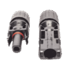 Conector MC-4 para Módulos Fotovoltaicos (conector hembra + conector macho)