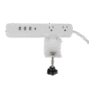Multicontacto con Montaje para Escritorio / Carga Rápida para 65 W / 3 x Nema 5-15P / 2 x USB-A (5V @3A) / 1 x USB-C (65W)