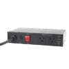 Acondicionador de Voltaje / Entrada 120 Vca / 2 salidas @ 120 Vca NEMA 5-15R / 1,800 W / 15 A / Supresión de Picos / Filtro de Ruido EMI/RFI