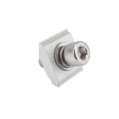 Conector N con tornillo para fijación en riel 5 y 8