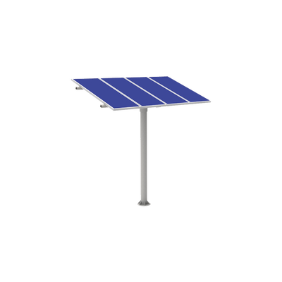 KIT (1X4) Montaje en poste para 4 módulos fotovoltaicos 1470 x 660 x 35mm KIT (1X4) Montaje en poste para 4 módulos fotovoltaicos 1470 x 660 x 35mm