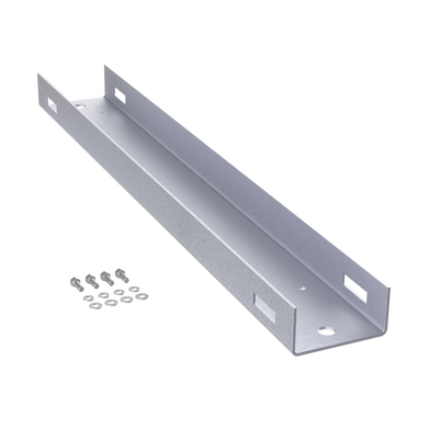 Montaje de Poste Para Gabinetes OSP ComLine de 1200 mm de alto (25 UR), De Aluminio, Color Negro Montaje de Poste Para Gabinetes OSP ComLine de 1200 mm de alto (25 UR), De Aluminio, Color Negro