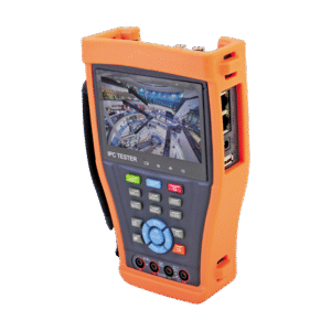 Probador de Video con Pantalla LCD de 4.3" para IP / HD-TVI 3.0 (hasta 3MP) / Análogo, Multímetro Digital, Salida HDMI, WiFi