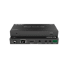 Splitter mas Extensor de Video | 1x2 | ProAV | HDBaseT™ | 120m en 4K@60Hz | 150m en 1080p@60Hz | Cat6/6a/7 | Gestión Avanzada EDID | Control IR y RS232 | PoC | Salida de Audio