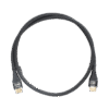 Cable HDMI de 1m | Alta Definición | Longitud | Version 2.0 | Alta velocidad 18Gbps | 4K@60Hz | Conectores Chapados en Oro | Tipo Redondo