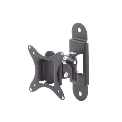 Montaje de Pared para Monitores de 13 a 27" / Soporta hasta 15 Kg / Vesa 75 x 75 / 100 x 100 / Acero