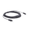 Cable Toslink de Fibra Óptica de 4.6m | Ideal para Mandar Audio Digital para Sistemas de Alta Calida | Compatible con Amplificadores VSSL Cable Toslink de Fibra Óptica de 4.6m | Ideal para Mandar Audio Digital para Sistemas de Alta Calida | Compatible con Amplificadores VSSL