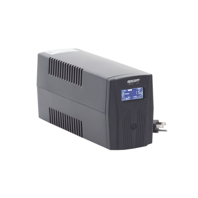 UPS de 850VA/510W / Topología Línea Interactiva / Entrada y Salida 120 Vca / Clavija NEMA 5-15P / 6 Tomas NEMA 5-15R / Sin RJ11 ni RJ45 UPS de 850VA/510W / Topología Línea Interactiva / Entrada y Salida 120 Vca / Clavija NEMA 5-15P / 6 Tomas NEMA 5-15R / Sin RJ11 ni RJ45