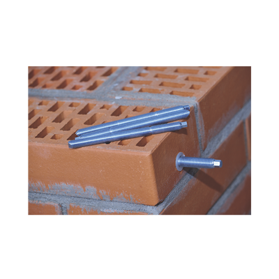 Esparrago químico galvanizado 12 x 160 mm.