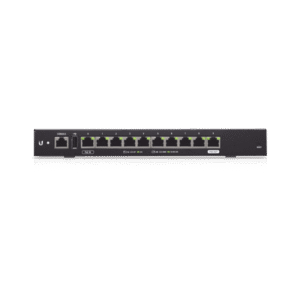 EdgeRouter 10X, con 10 puertos 10/100/1000 Mbps, con PoE Pasivo 24 V Passthrough