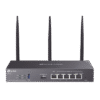 Router Omada VPN / SDN Multi-WAN Gigabit / 1 Puerto WAN SFP Gigabit / 1 Puerto WAN RJ45 Gigabit / 2 Puertos LAN RJ45 Gigabit / 2 Puertos Configurables LAN/WAN / 150,000 Sesiones Concurrentes / Administración Centralizada Omada o Stand-Alone